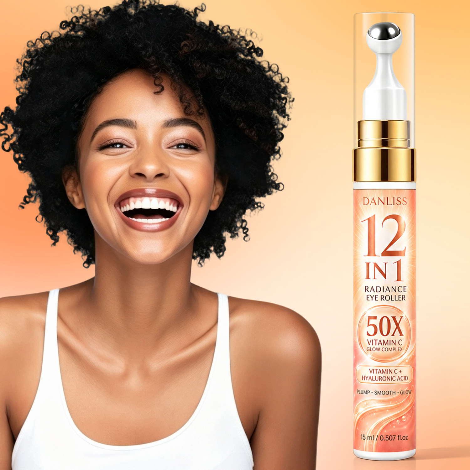 Vitamin C Serum - 12 in 1 Radiance Eye Roller