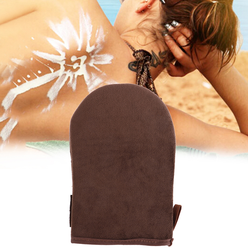 Body Lotion - Brown Reusable Applicator Tanning Gloves Cream
