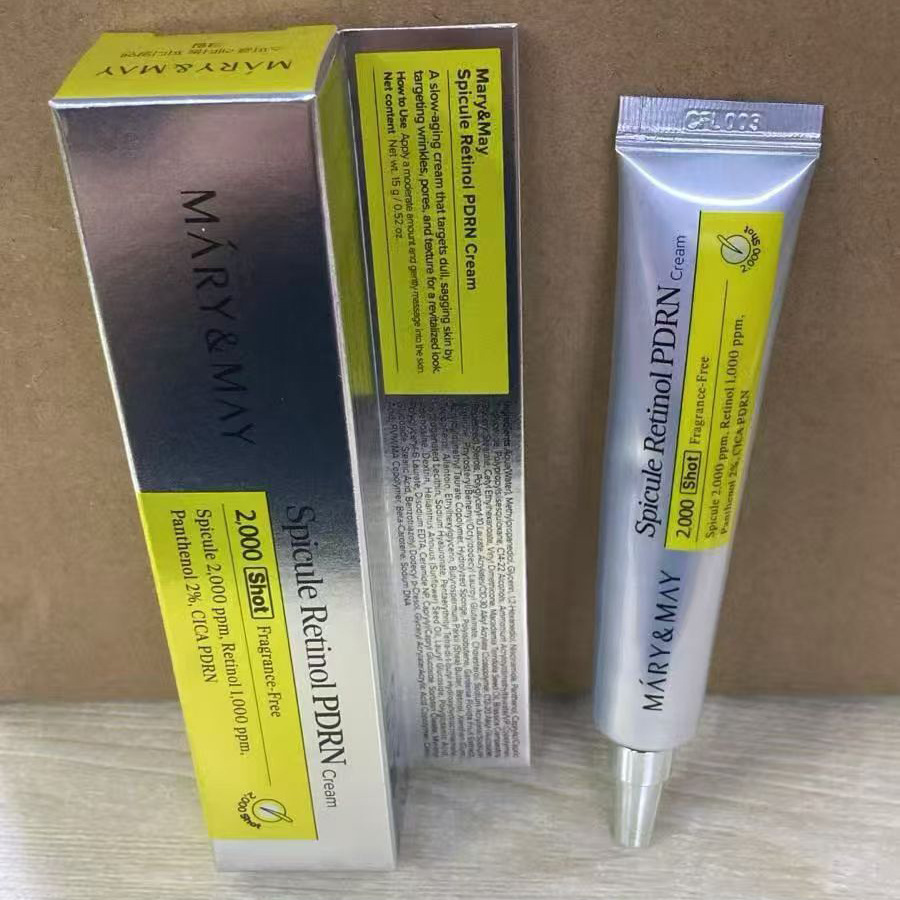 MÁRY&MAY Spicule Collagen & Re - Retinol Cream review and price