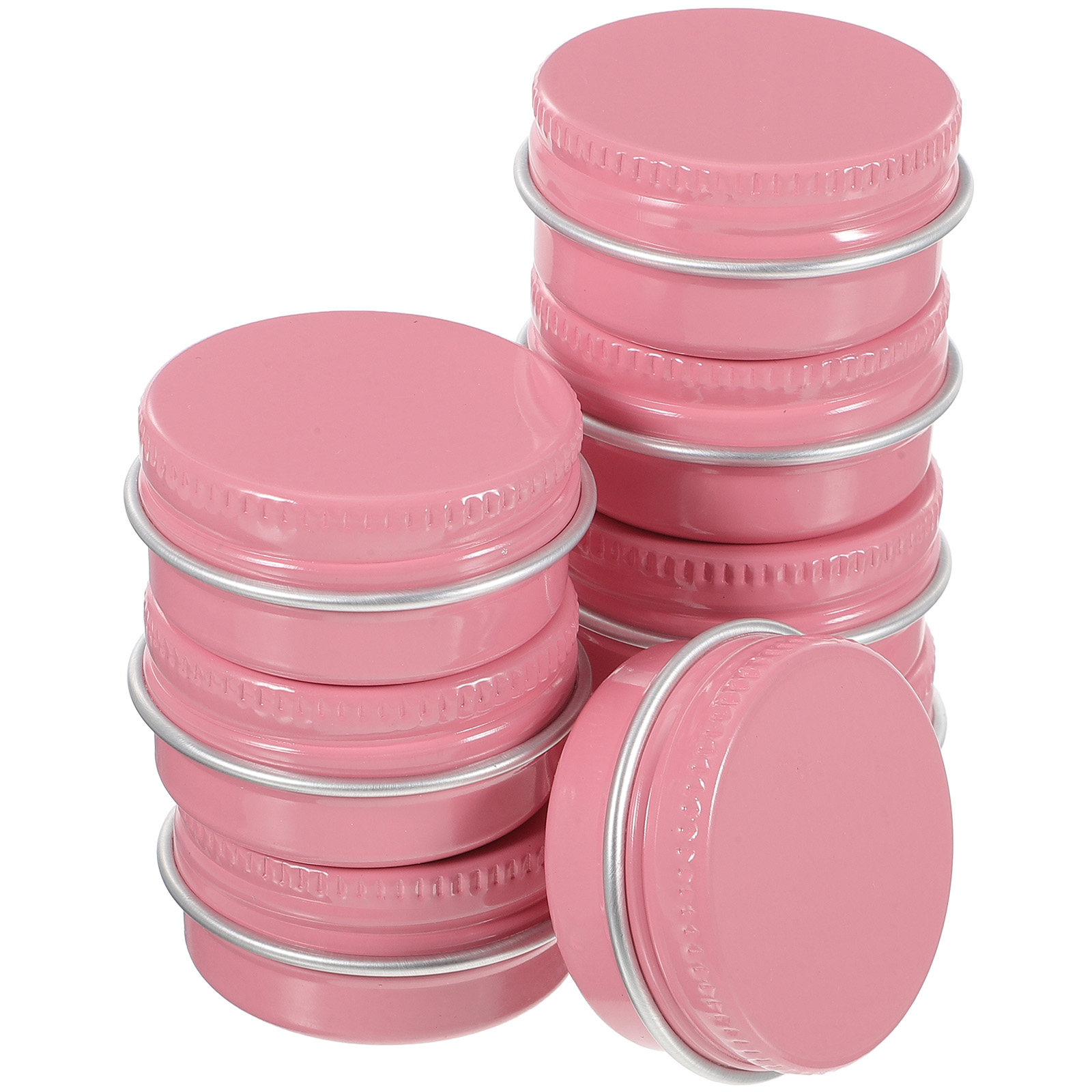 8Pcs Small Aluminum Round Tins - Lip Balm review and price