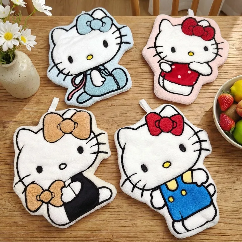 Cartoon Cat Printed Hand Towel - Cleanser Face review and price