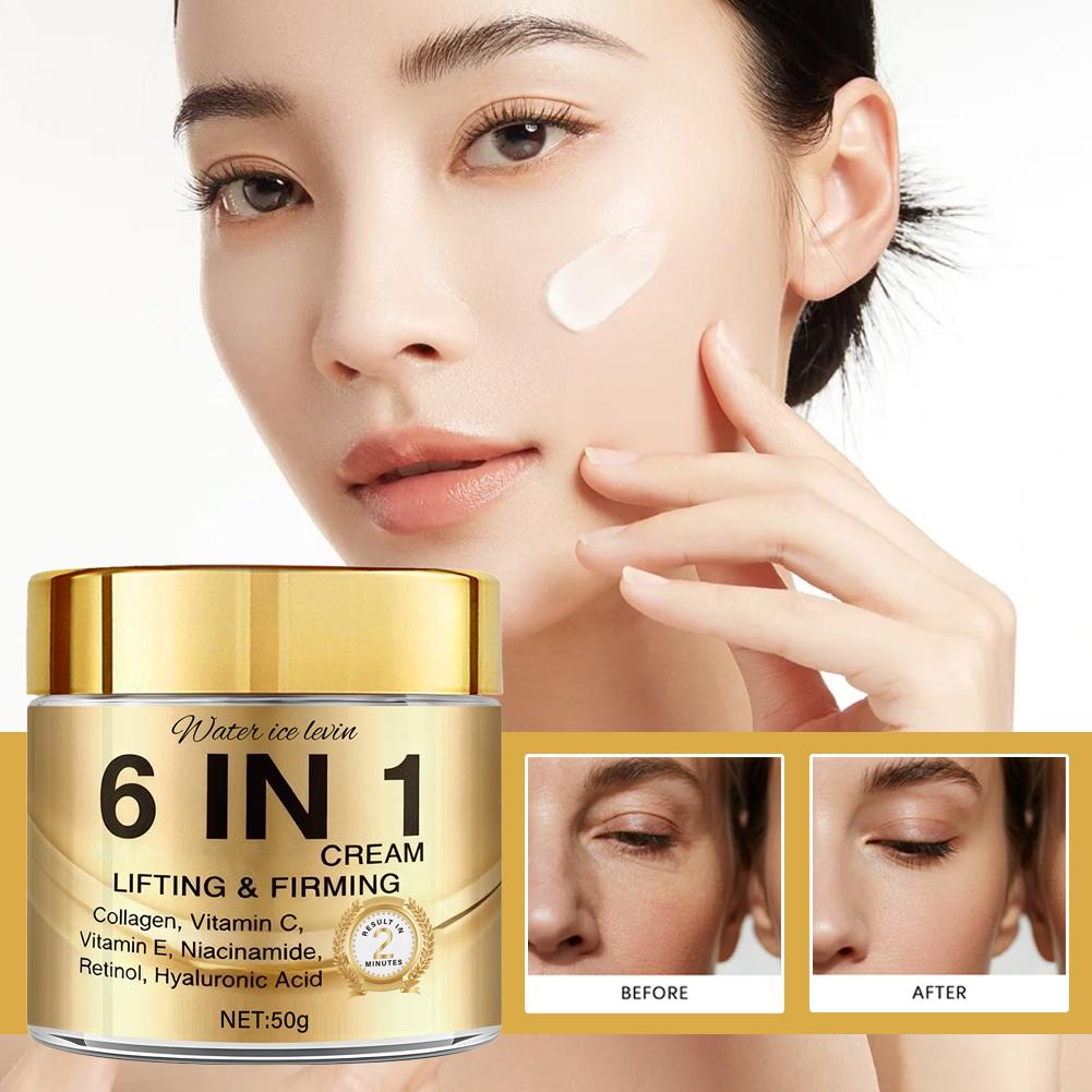 6 IN 1 Collagen Face Cream Lif - Vitamin C Serum review and price