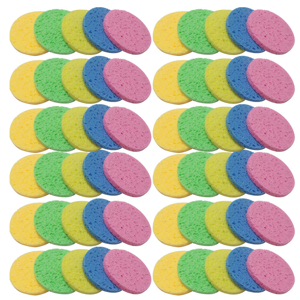 50Pcs Facial Sponge for Sensit - Cleanser Face review and price