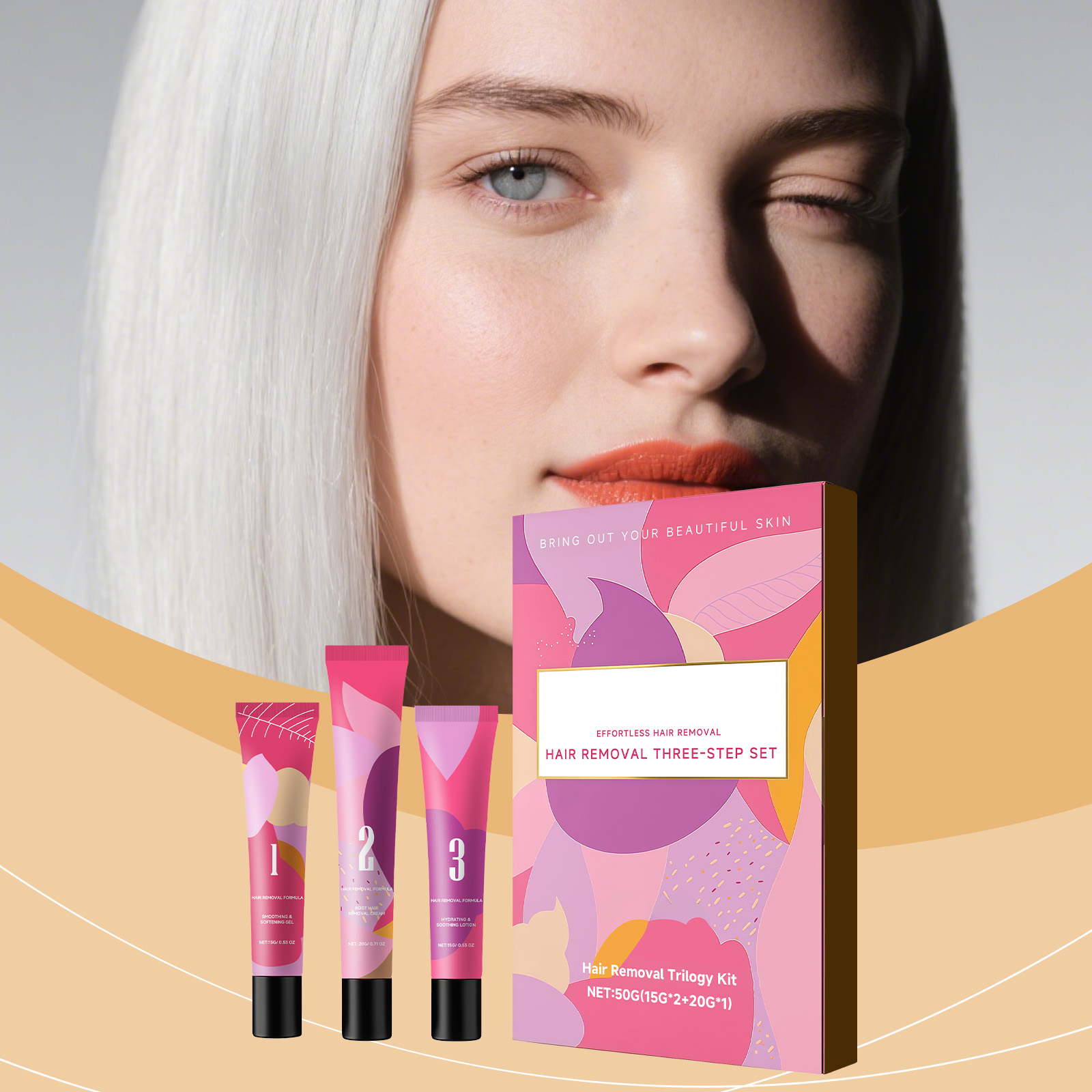 Hair Removal Cream Set Gentle  - Body Lotion review and price