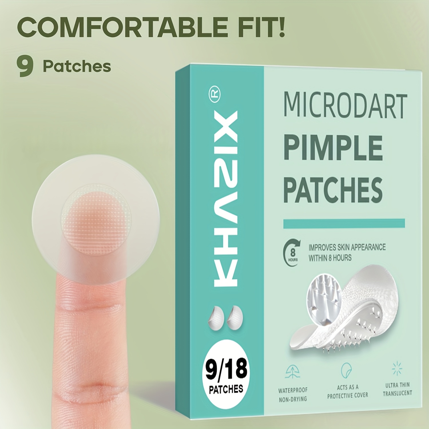 9 pieces water-based acne patc - Night Cream review and price
