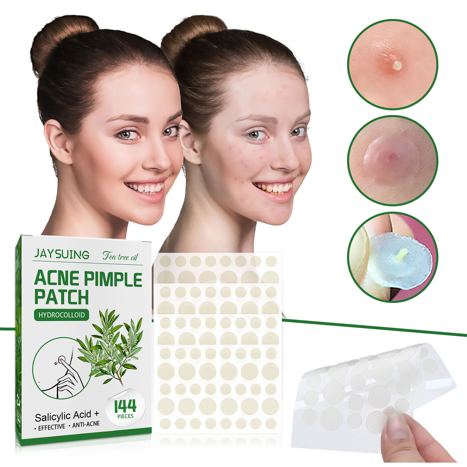 Hydrocolloid Acne Patches - Ab - Face Oil review and price