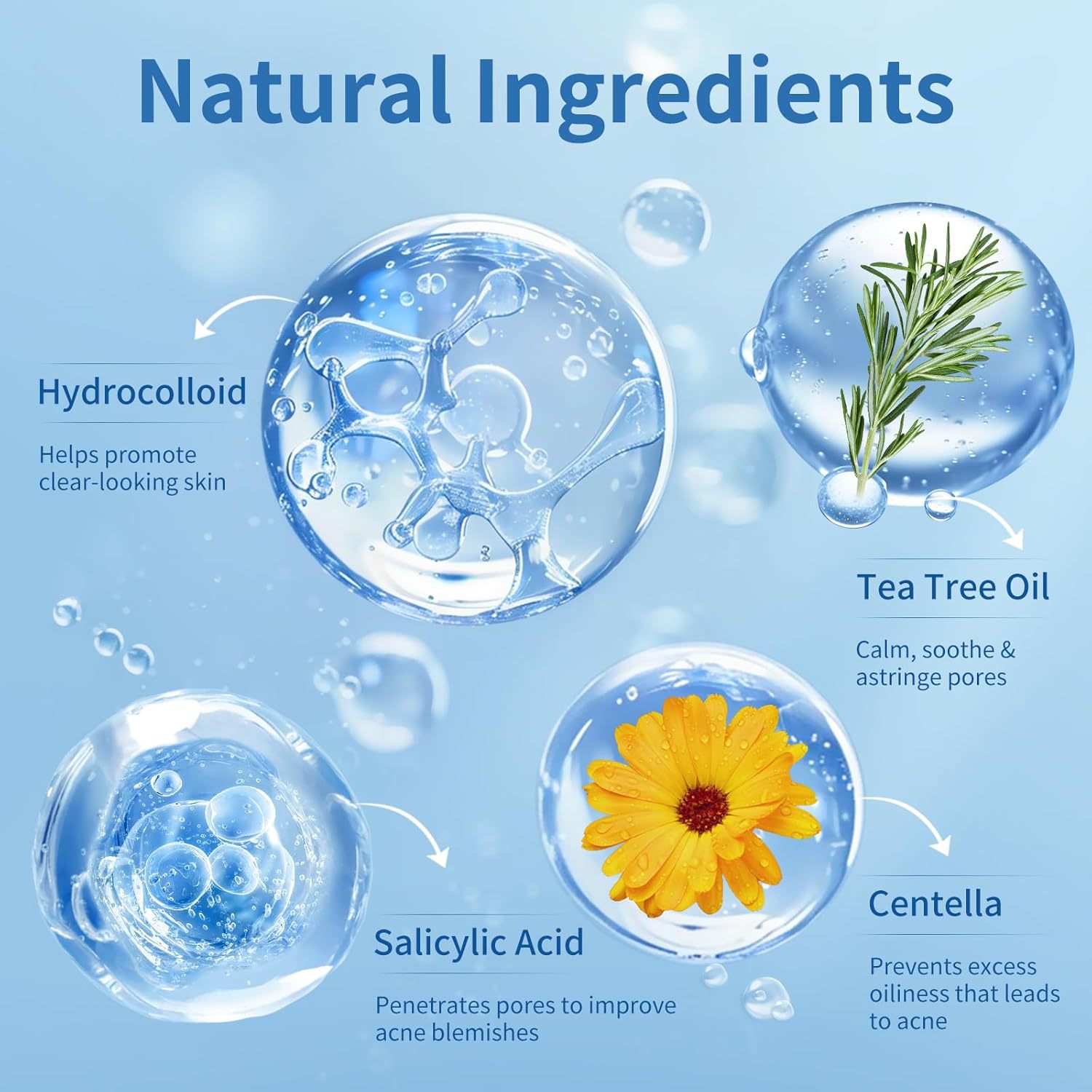 195pcs transparent round/oval  - Face Oil review and price