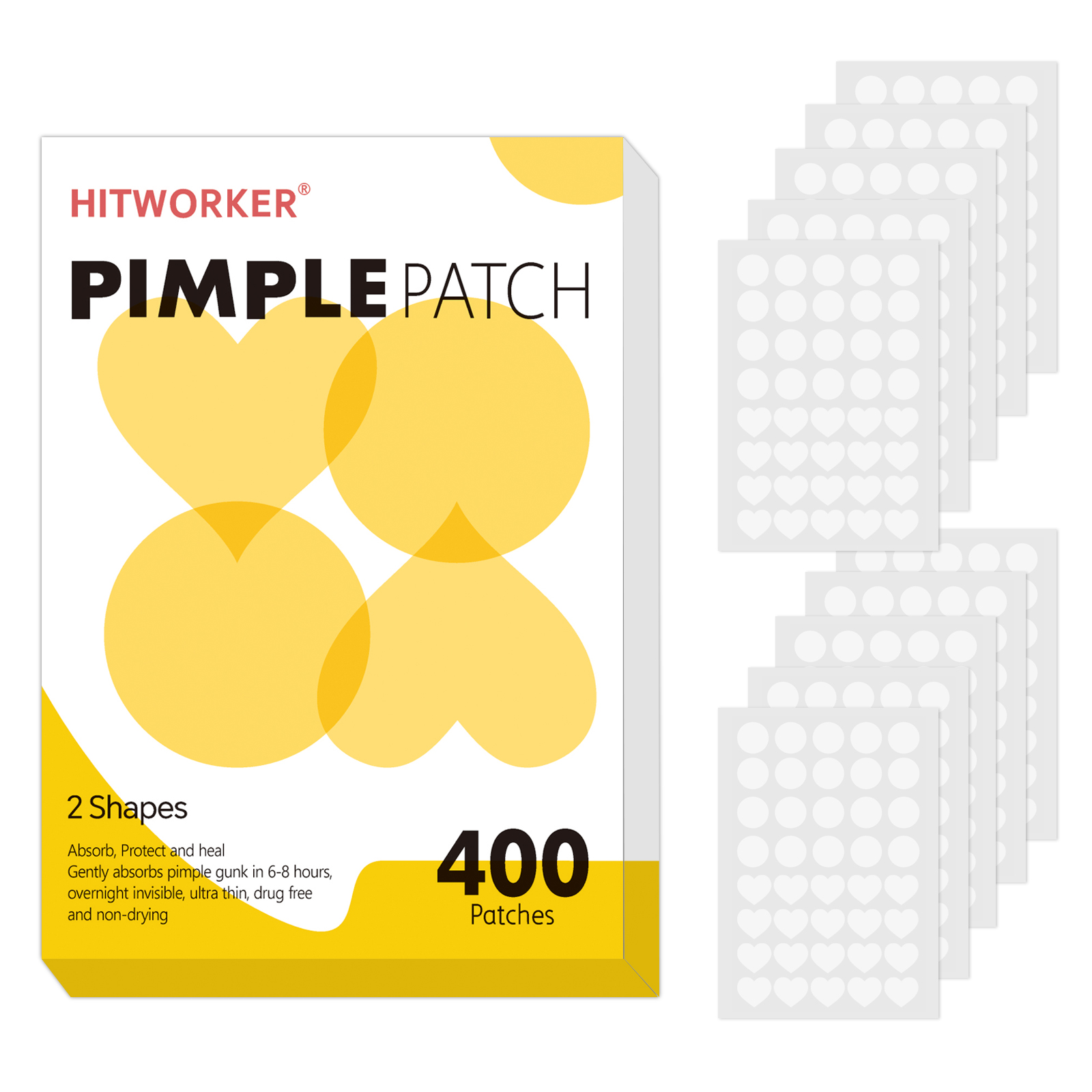 400-Piece Hydrocolloid Circula - Face Oil review and price