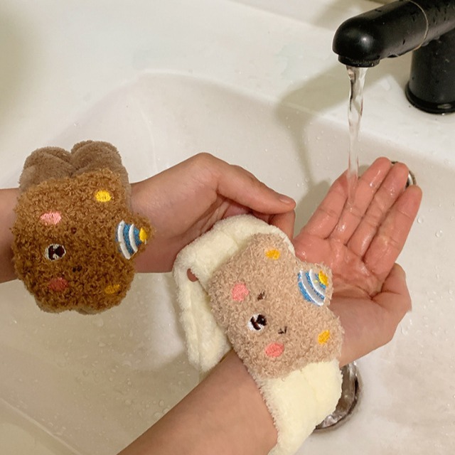 1Pair Cartoon Bear Face Wash H - Cleanser Face review and price